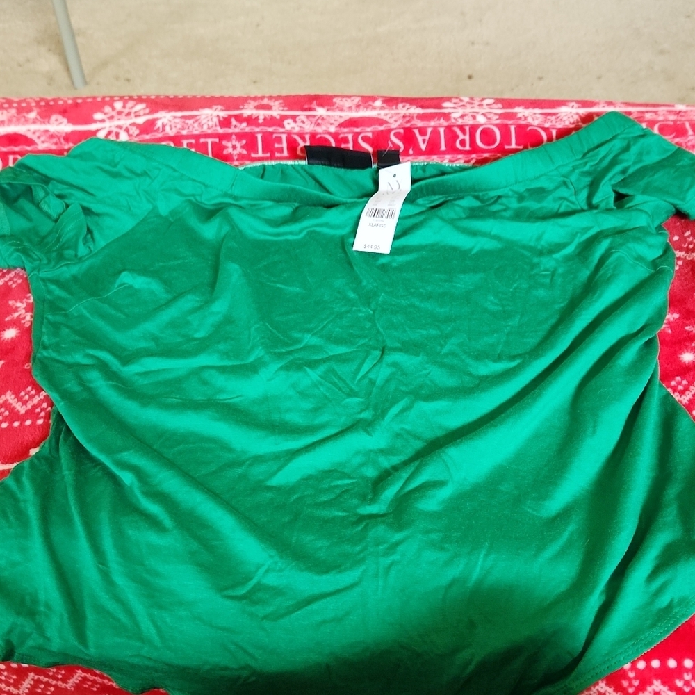 Chic Green Bodysuit Top